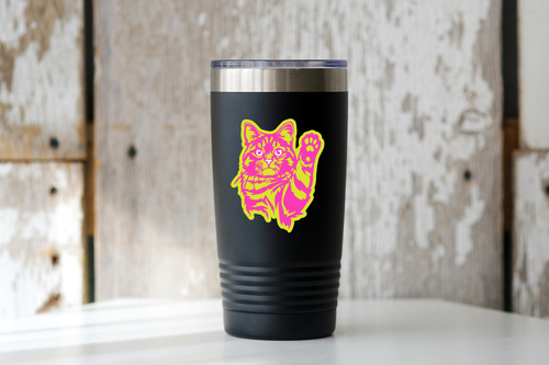 90s Cat Sticker - kitty, kitten, tabby, paws, toe beans