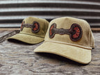Hand Tooled Leather Snaffle Bit Cap