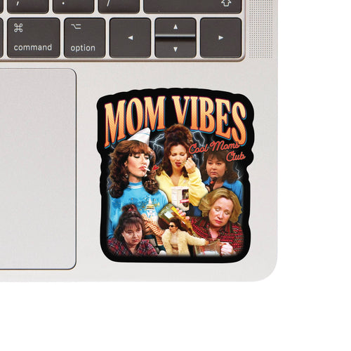 80s  90s Humor Nostalgia Mom High Quality Vinyl Sticker