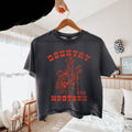 Country & Western  Crop Tee