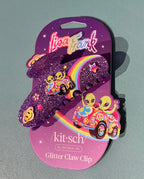 Kitsch Glitter Claw Clip Lisa Frank