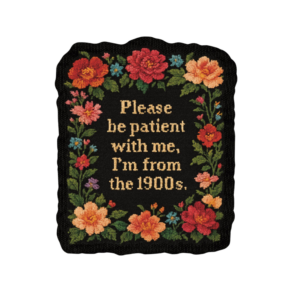Please Be Patient Needlework High Quality Vinyl Sticker