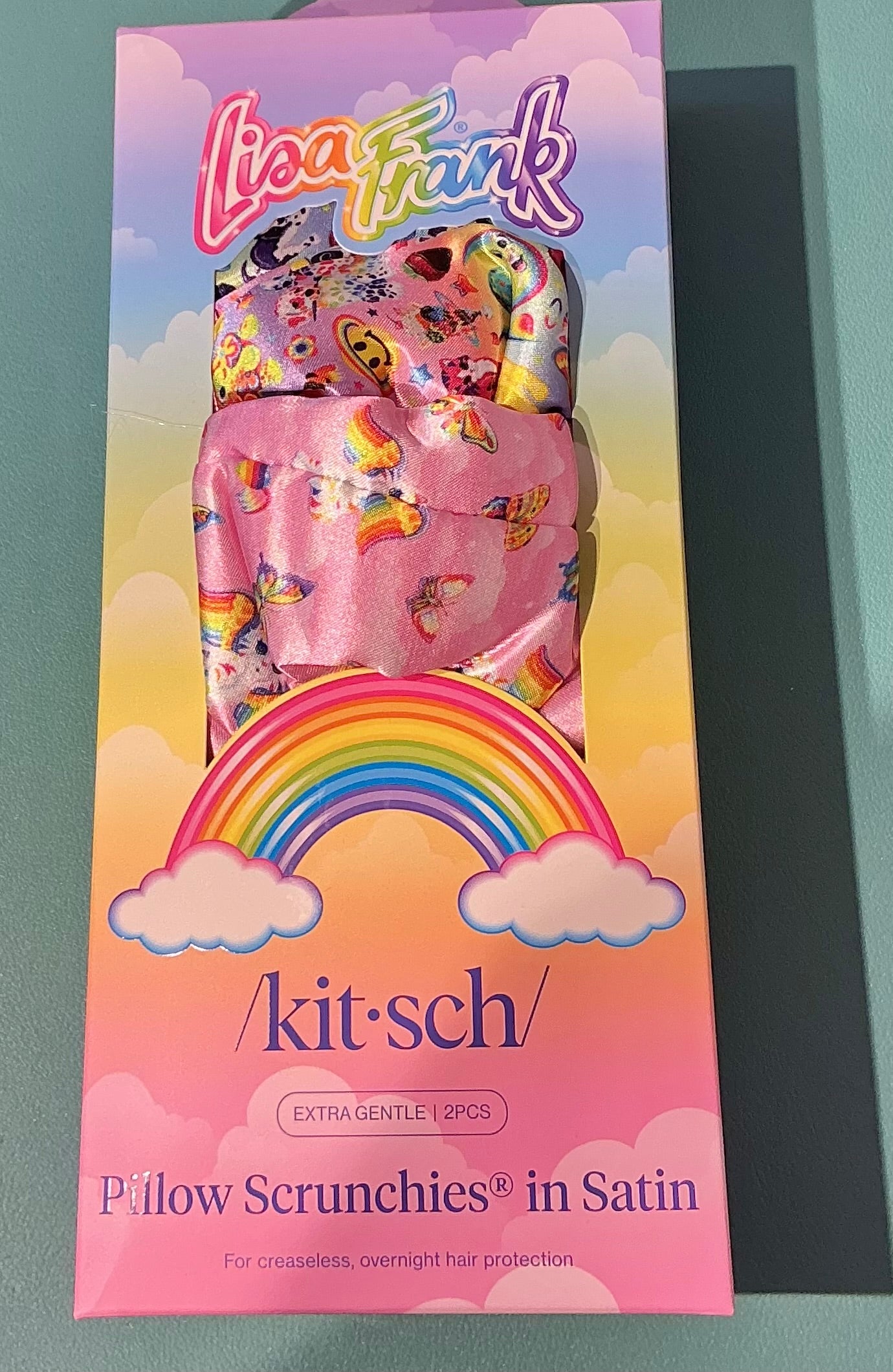 Kitsch Pillow Scrunchies Lisa Frank