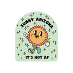 Sunny Arizona Cute Funny Heat High Quality Vinyl Sticker