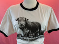Hank & Scoot Vintage Ringer Heifer