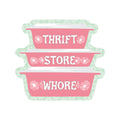 Thrift Store Whore Funny Bowls High Quality Vinyl Sticker