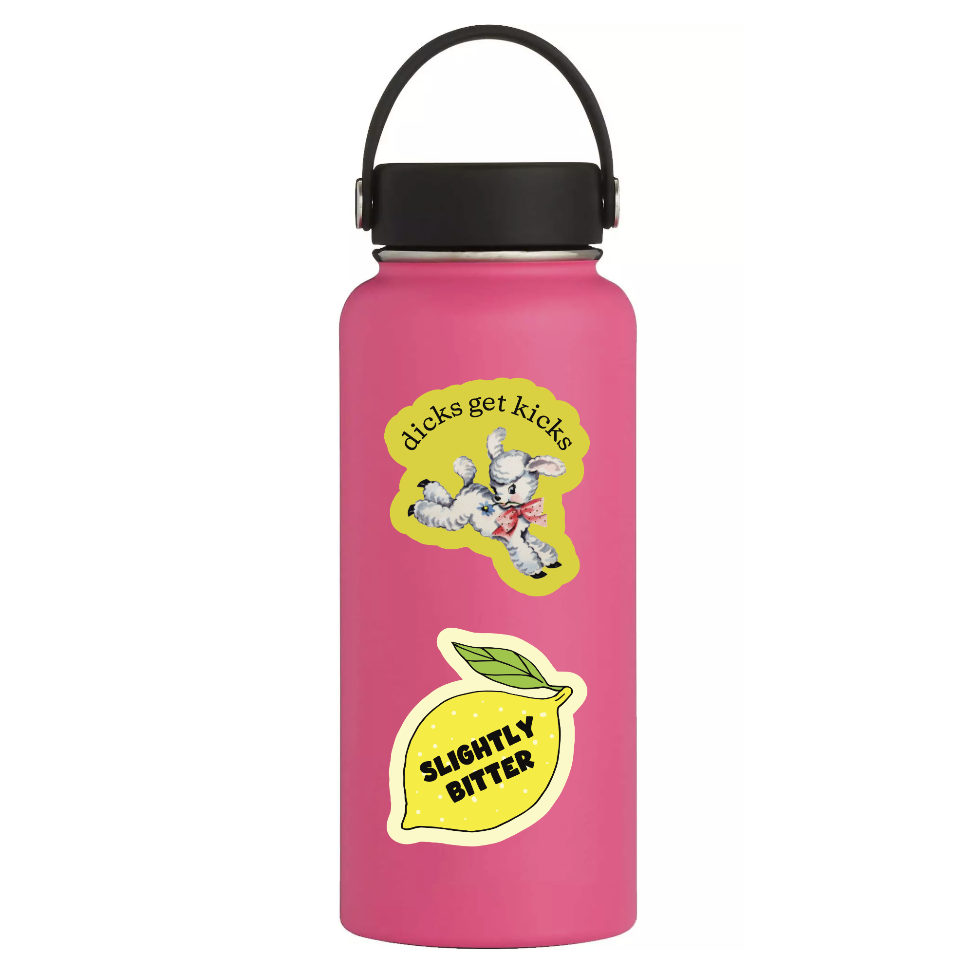 Cute Slightly Bitter Funny Lemon High Quality Vinyl Sticker