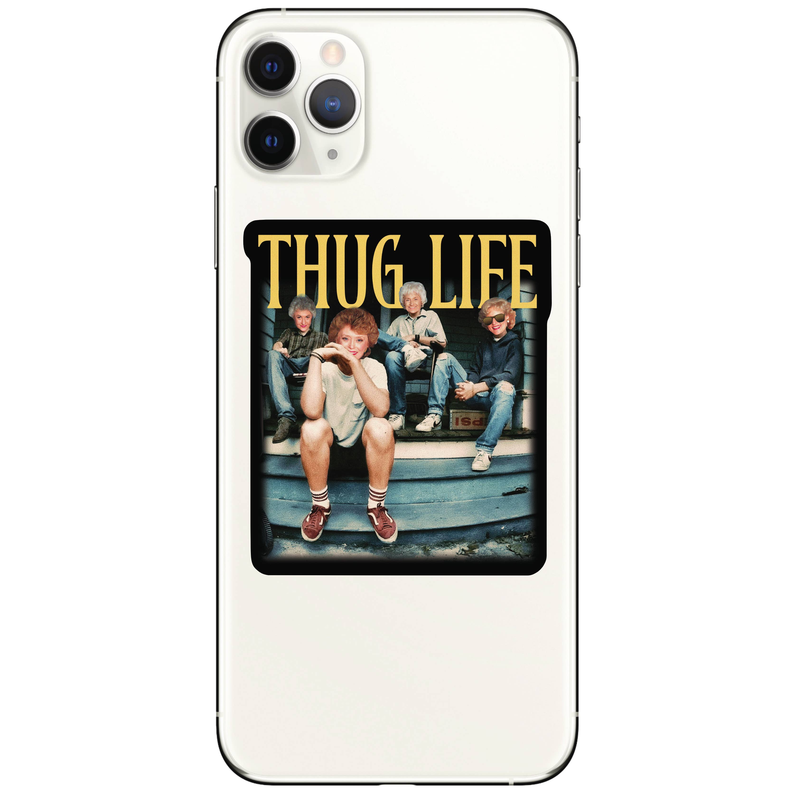 80s  90s Humor Nostalgia Girls High Quality Vinyl Sticker