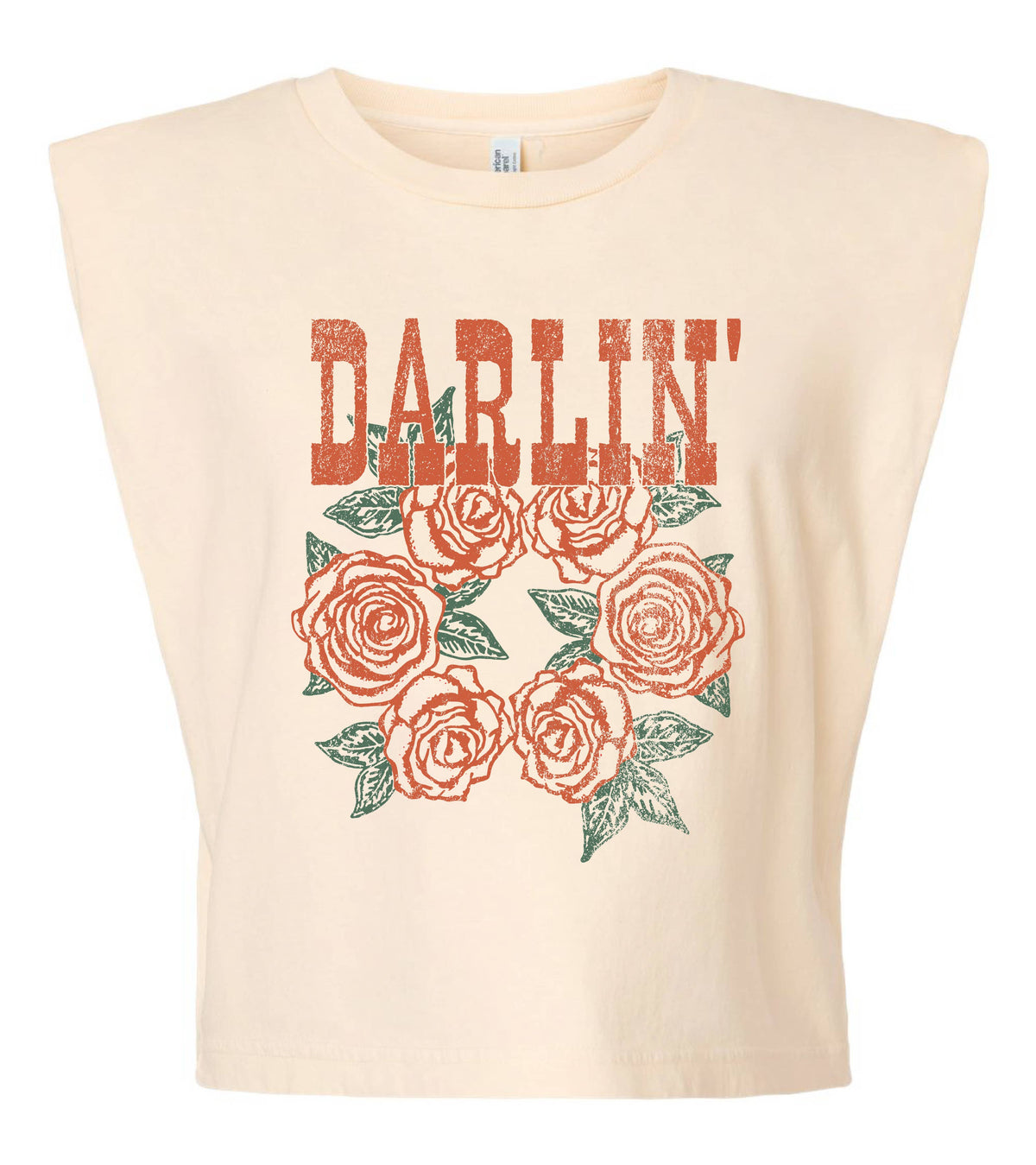 The Darlin' Roses Boxy Tank