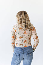 TAUPE BRONC LASSO DESERT MESH TOP