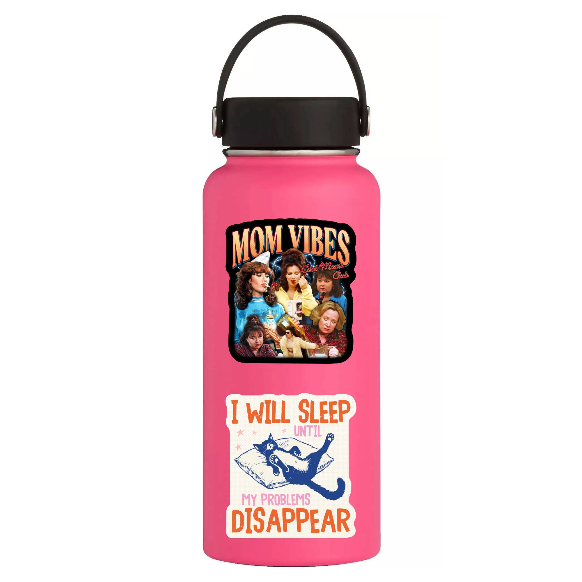 80s  90s Humor Nostalgia Mom High Quality Vinyl Sticker