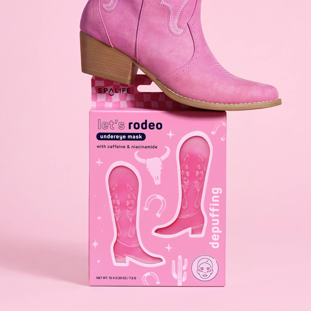 Let's Rodeo Cowgirl Boot Eye Patches l Party Favor l 10 Pack