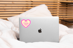 Mentally Spicy Sticker - coquette, heart, cute, funny, adhd