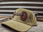 Hand Tooled Leather Snaffle Bit Cap