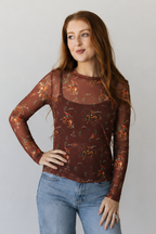 BROWN DESERT COWBOY MESH
