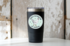Easily Distracted by Peckers Sticker - chicken, hen, farm