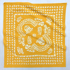 Golden Yellow Floral Bandana