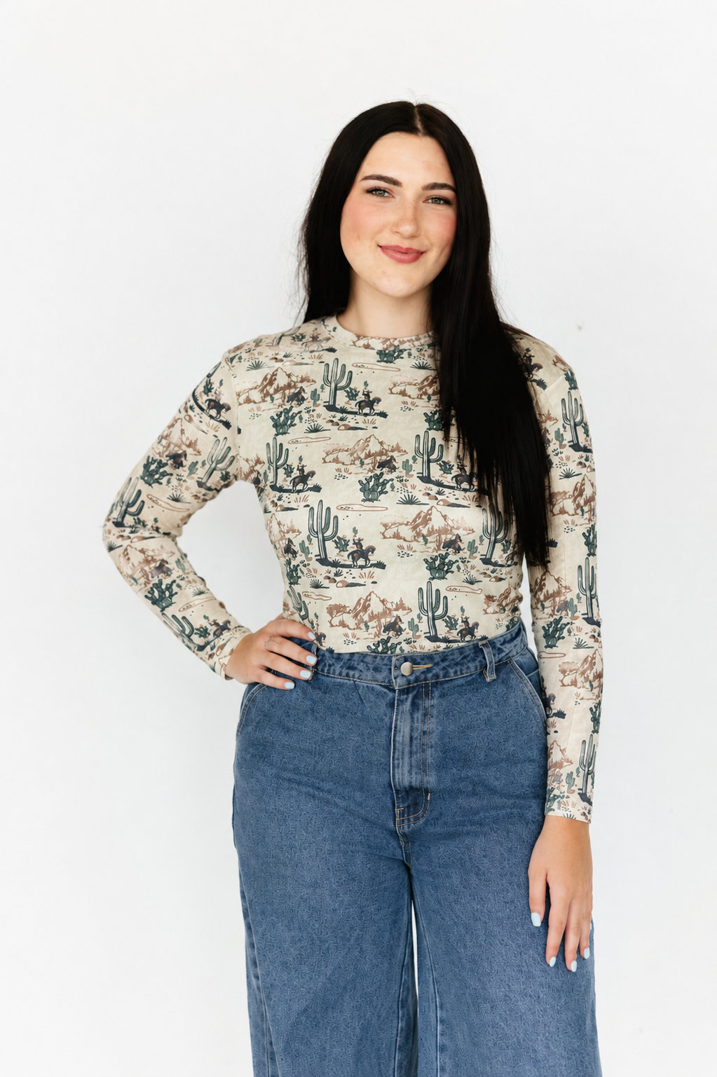 COWBOY MESH TOP