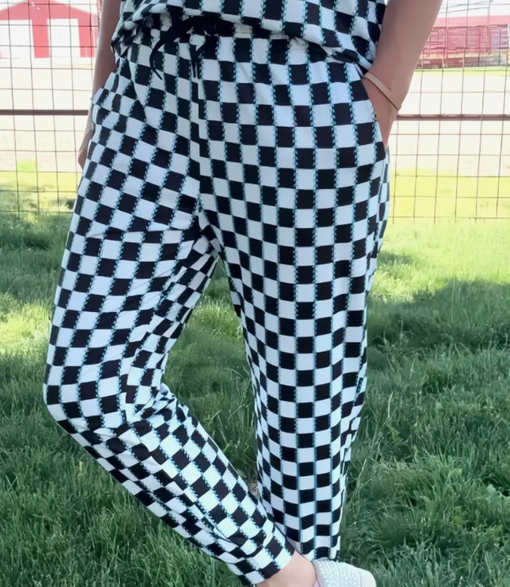 Sterling Kreek Checkered Joggers