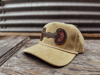 Hand Tooled Leather Snaffle Bit Cap