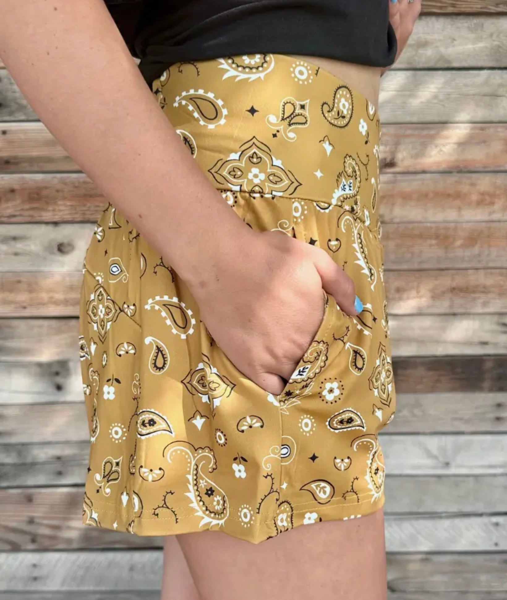 Sterling Kreek Bandana Shorts
