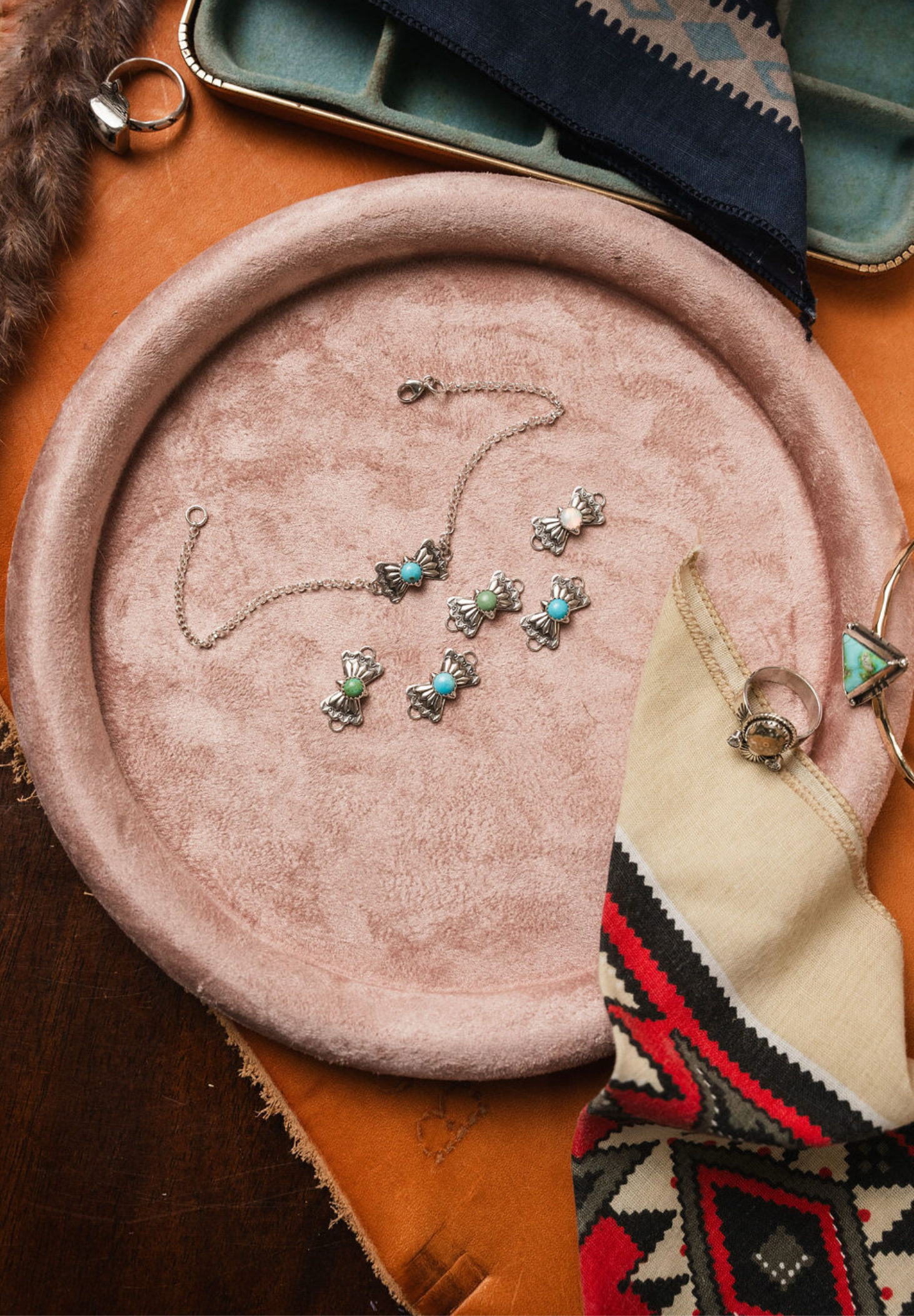 Butterfly Concho Bracelet