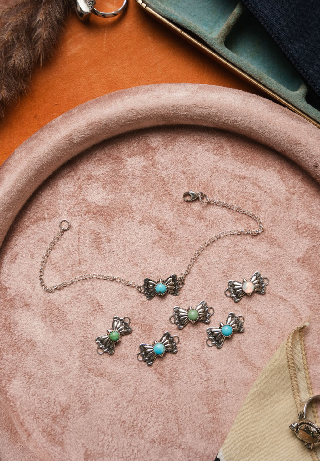 Butterfly Concho Bracelet
