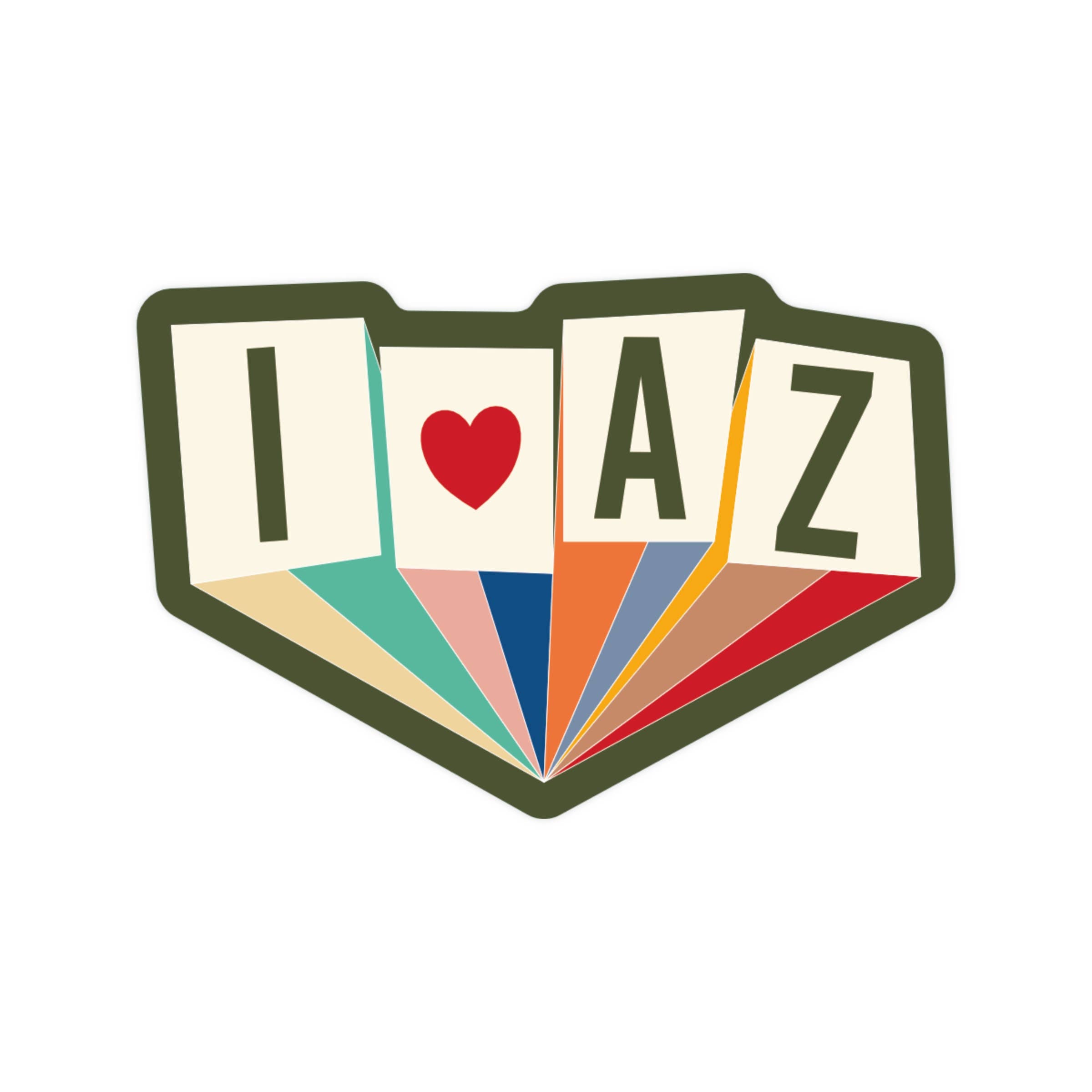 Arizona AZ Southwest State High Quality Vinyl Sticker