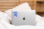 Feral Moms Social Club Sticker - kids, cowgirl, tiger, pink