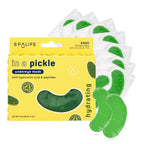 Pickle Shaped Hydrating Eye Patches l Spa Skincare Gift 8 Pk