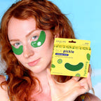Pickle Shaped Hydrating Eye Patches l Spa Skincare Gift 8 Pk