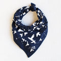 Navy Flock Bandana