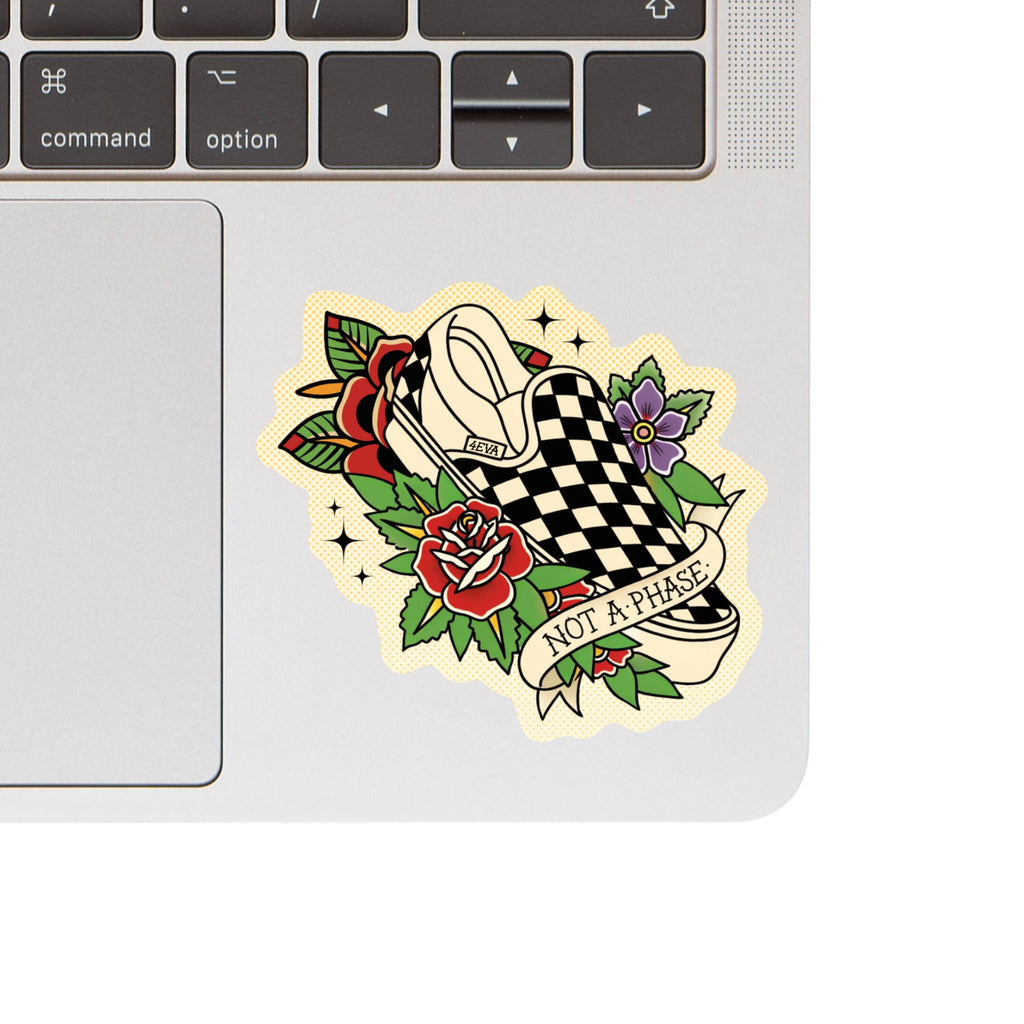 Not a Phase Millennial Gen X High Quality Vinyl Sticker