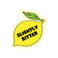 Cute Slightly Bitter Funny Lemon High Quality Vinyl Sticker