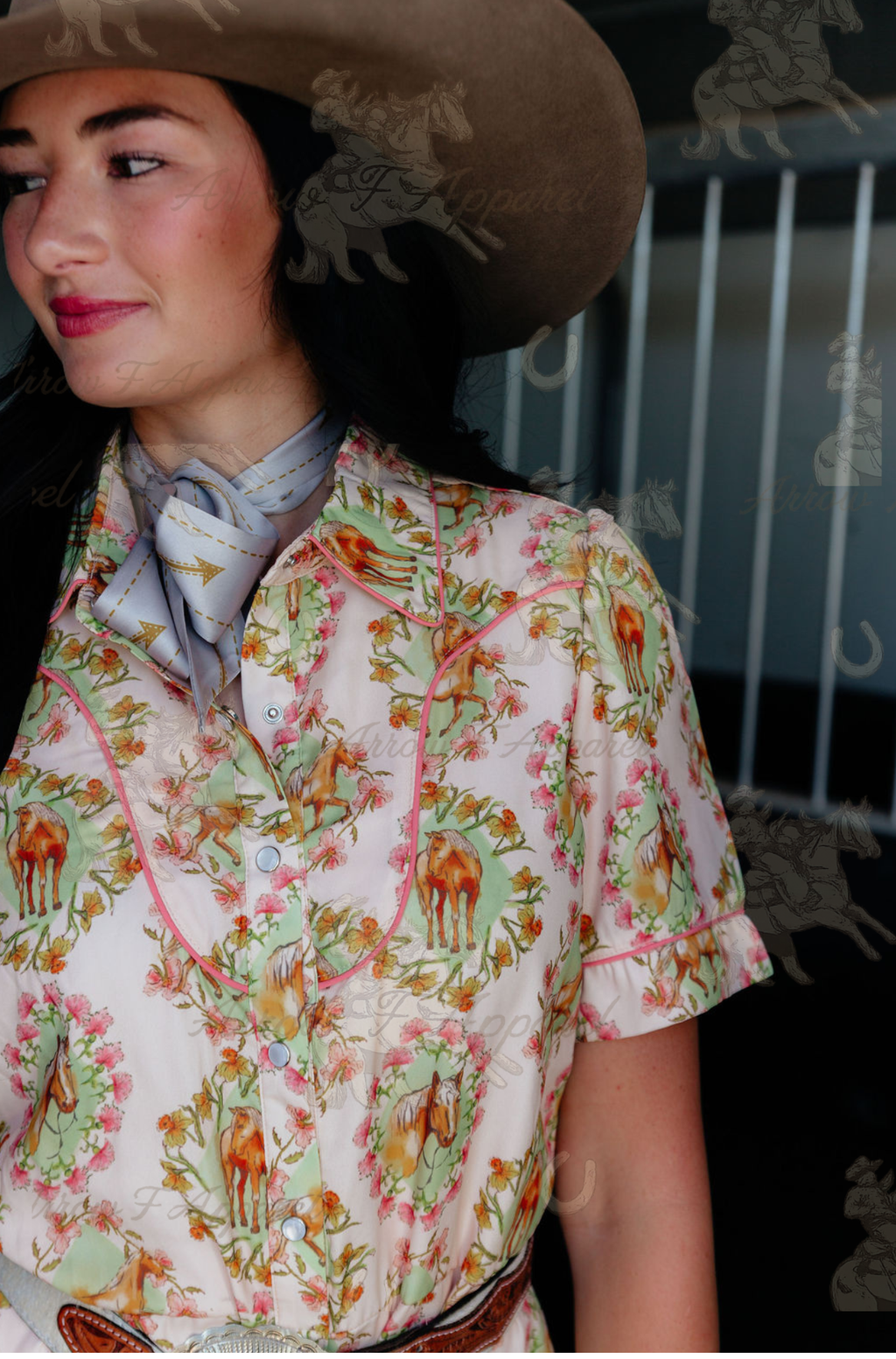 Sunny Days Western Horse Dress