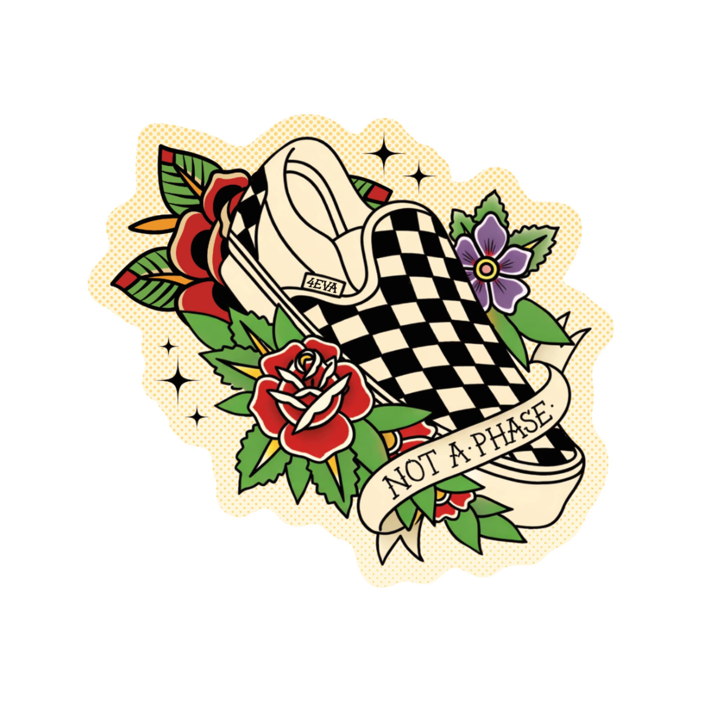 Not a Phase Millennial Gen X High Quality Vinyl Sticker