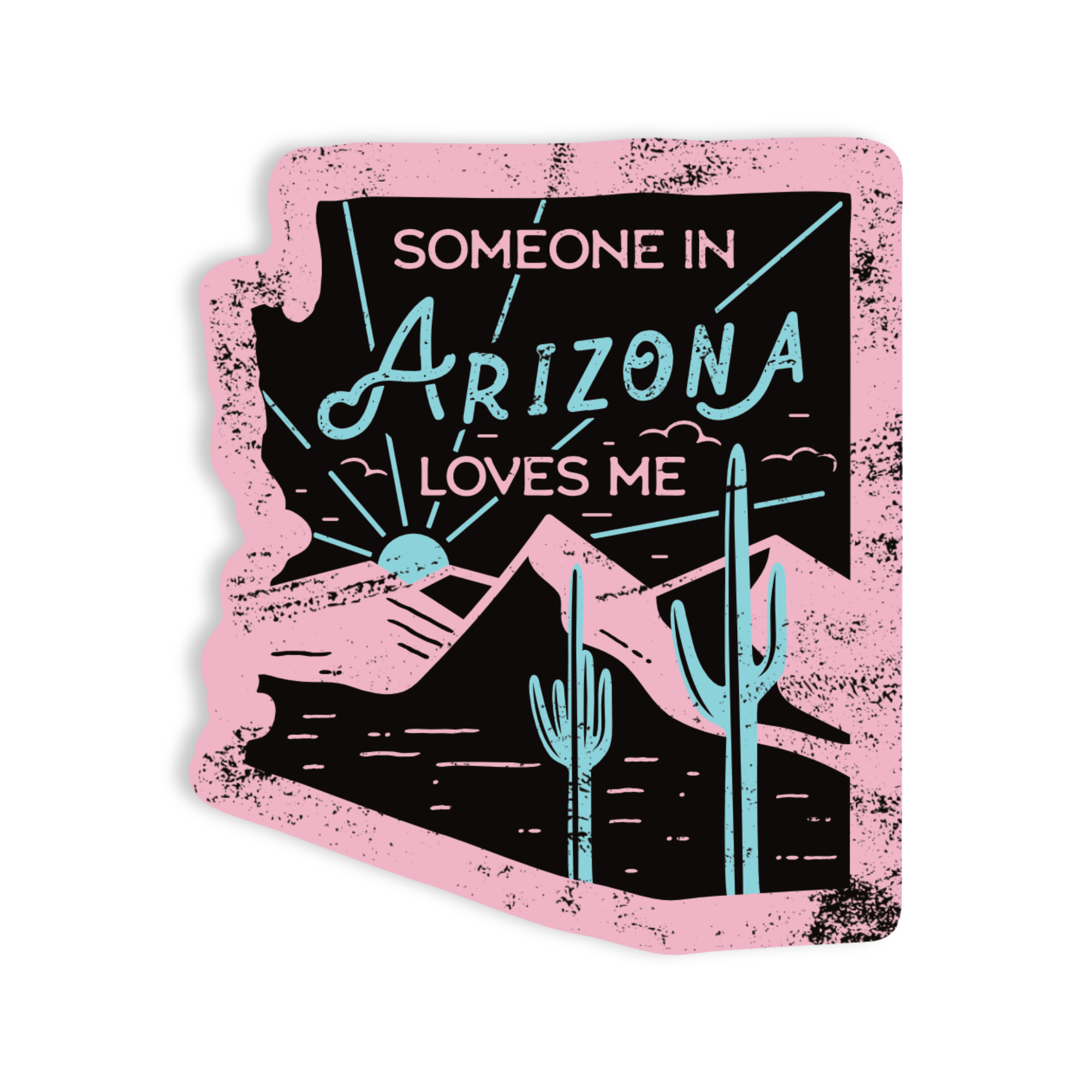 Someone in Arizona Loves Me Vinyl Sticker