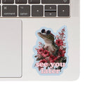 Funny Gator Flower Sarcastic High Quality Vinyl Sticker